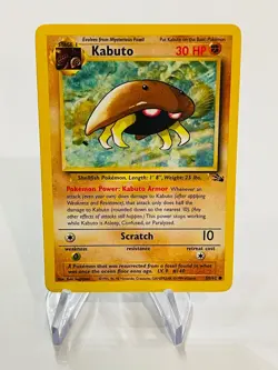 KABUTO 1999 Pokemon Fossil Set Common POKEMON 50/62 - Image 1