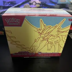 Scarlet Violet paradox rift Pokemon Center Elite Trainer Box ETB *OPEN BOX* - Image 2