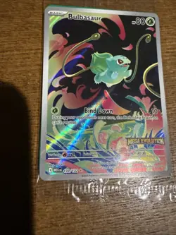 Bulbasaur 133/132 - Mega Evolution Enhanced Booster Sealed Promo - Pokemon TCG - Image 2