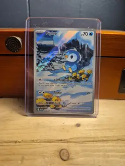 Pokemon TCG Holo Piplup #98 Pokemon Phantasmal Flames NM - Image 1