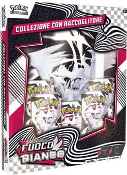 POKEMON TCG Collezione con Raccoglitore Luce Nera e Fuoco Bianco ITA - Image 1