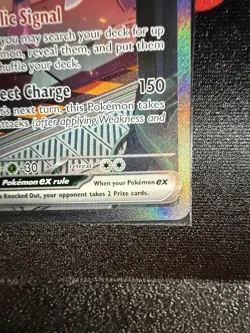Pokemon TCG Genesect EX Special Illustration Rare Black Bolt #169/086 Mint - Image 5