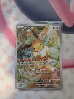 Pokemon Eevee TCG 173 Holo Promo Prismatic Evolutions NM/Mint Condition - Image 1