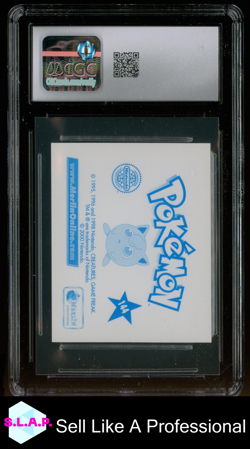 SQUIRTLE POKEMON MERLIN 144 2000 SERIES 2 CRACKED ICE CGC 9 - Image 2