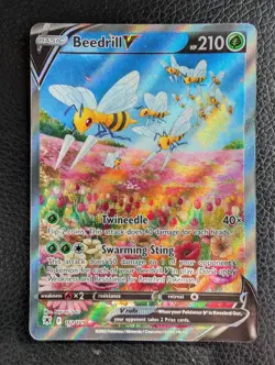 Beedrill V - 161/189 Astral Radiance (Pokemon) Alternate Art Rare - Image 1