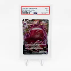 2021 POKEMON SWORD & SHIELD FUSION STRIKE #157 FULL ART/GENGAR VMAX PSA 7 - Image 1