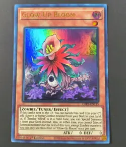 Yu-Gi-Oh! Glow-Up Bloom Ultra Rare 1st Edition GFP2-EN115 LP - Image 1