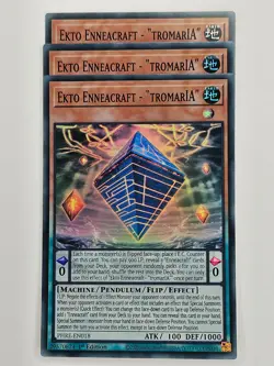 Yu Gi Oh - 3x PHRE-EN018 Ekto Enneacraft - tromarIA - Super Rare - Image 1