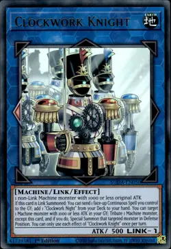 Clockwork Knight - Ultra Rare 1st Edition SUDA-EN050 - NM - YuGiOh - Image 1