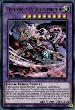 Fiendsmith's Rextremende - Ultra Rare 1st Edition SUDA-EN037 - NM - YuGiOh - Image 1