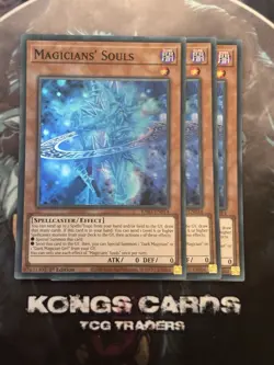 3X RA02-EN014 "Magicians' Souls" Super Rare YuGiOh! NEW PLAYSET - Image 1