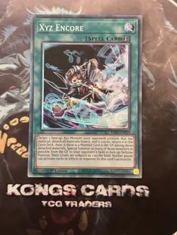 RA02-EN059 "Xyz Encore" Collector's Rare YuGiOh! NEW - Image 1