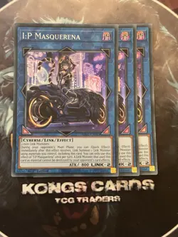 3X RA02-EN042 "I:P Masquerena" Super Rare YuGiOh! NEW PLAYSET - Image 1
