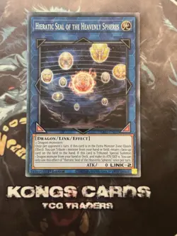 RA02-EN039 "Hieratic Seal of the Heavenly Spheres" Collector's Rare YuGiOh! - Image 1