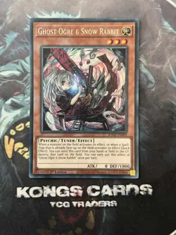 RA02-EN009 "Ghost Ogre & Snow Rabbit" Secret Rare YuGiOh! NEW - Image 1