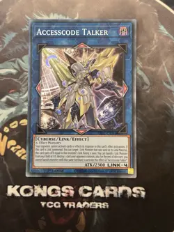 RA02-EN044 "Accesscode Talker" Collector's Rare YuGiOh! NEW - Image 1