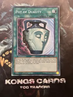 RA02-EN057 "Pot of Duality" Collector's Rare YuGiOh! NEW - Image 1