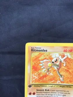 Pokemon Cards: Fossil 1st Edition Rare: Hitmonlee 22/62 - Image 2