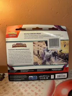 Pokemon tcg Paldea Evolved 3-Pack Blister New and Sealed. Varoom Promo Card - Image 2