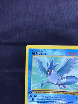 Pokemon Cards: Fossil 1st Edition Rare: Articuno 17/62 - Image 2
