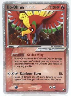 Ho-Oh ex 104/115 Unseen Forces Holo Ultra Rare Vintage Pokemon TCG Card - Image 1