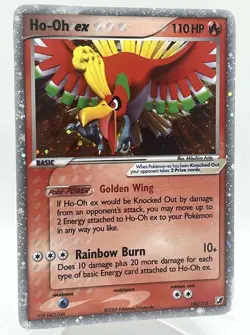 Ho-Oh ex 104/115 Unseen Forces Holo Ultra Rare Vintage Pokemon TCG Card - Image 2