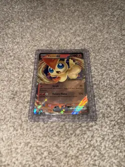 Pokemon TCG Victini Ex 142 Full Art Ultra Rare G Rare Mint Condition Card - Image 1