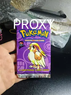 Booster Pack Set Base 2 Sealed Pokemon Card PIDGEOT - Image 1