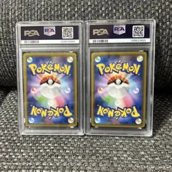 Pokemon Card Groudon Kyogre 25th Reverse Holo PSA10 Consecutive Number Set - Image 2