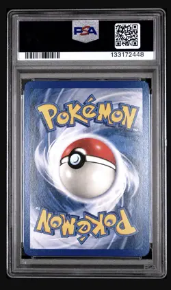 Pokemon Dark Charizard Team Rocket Unlimited Holo Rare #4 PSA 8 - Image 2