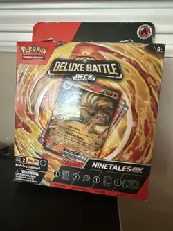 Pokemon Cards Deluxe Battle Deck NINETALES EX - Image 1