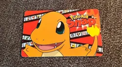 1999 Pokemon Snap Blockbuster Video Warner Bros Video Chip Card - Charmander - Image 1