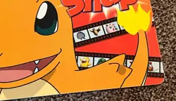 1999 Pokemon Snap Blockbuster Video Warner Bros Video Chip Card - Charmander - Image 2