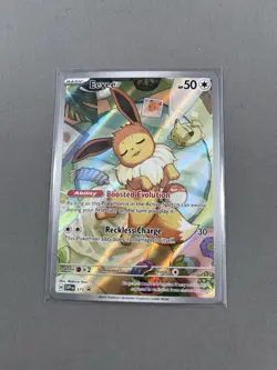Pokemon TCG Eevee Black Star Promo 173 Prismatic Evolutions Sealed Card - Image 1