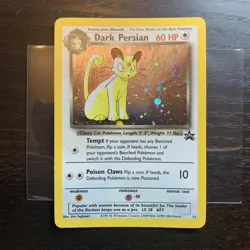 Pokemon TCG - Dark Persian WOTC Black Star Promo 17. Minty - Image 1