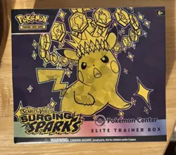 SEALED Surging Sparks Pokemon Center (PC) ETB Elite Trainer Box - Pokemon TCG - Image 1