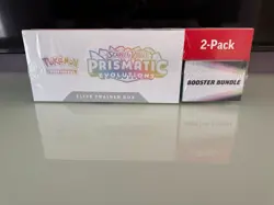 Pokemon TCG Prismatic Evolutions Costco Bundle ETB + Booster Bundle New & Sealed - Image 3