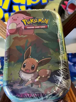 Pokemon Kanto Friends Mini Tin - Eevee (D21) - Image 1
