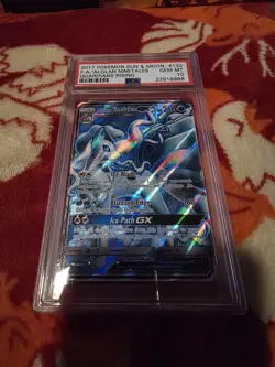 2017 Pokemon Sun & Moon Set Alolan Ninetales GX 132/145 Guardians Rising PSA 10 - Image 3