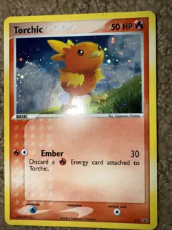 Pokemon TCG - Torchic 017/040 (Black Star Promo) Nintendo Promo Holo - Image 1