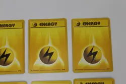 Pokemon TCG Base Set Lightning Energy 100/102 Common Lot of 13 - Image 3