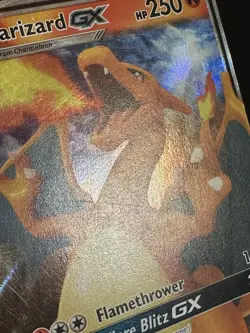 Charizard GX 9/68 (Symbol 60) Pokemon Hidden Fates Battle Academy Creases - Image 4