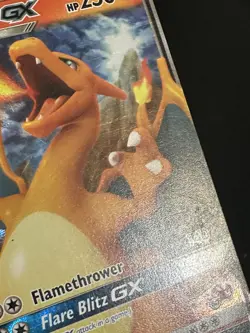 Charizard GX 9/68 (Symbol 60) Pokemon Hidden Fates Battle Academy Creases - Image 5