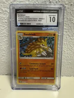 TCG CGC Gem Mint 10 Five Card Lot Pokemon Card Slabs - Image 2