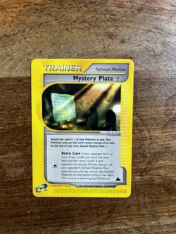Mystery Plate 135/144 Pokemon Card Skyridge Uncommon - NM - Image 1