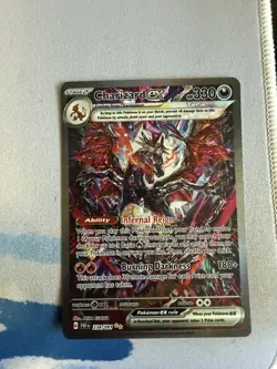 Pokemon TCG Charizard EX Paldean Fates Holo Card 234/091 VERY RARE!!! - Image 1