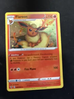 Pokemon TCG - FLAREON - 26/185 - COSMOS HOLO PROMO - VIVID VOLTAGE (2020) - Image 1
