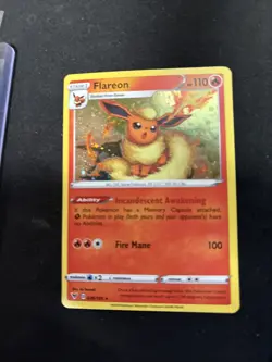 Pokemon TCG - FLAREON - 26/185 - COSMOS HOLO PROMO - VIVID VOLTAGE (2020) - Image 3