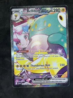 ✅Pokemon Ionos Bellibolt ex 183/159 SIR Journey Together Special Illustration NM - Image 3