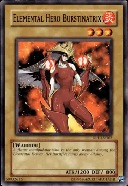 Elemental Hero Burstinatrix - DP1-EN002 - MP - YuGiOh - Image 1